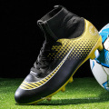 Football outdoor AG tpu fly knit soccer shoes